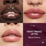 Cargar imagen en el visor de la galería, Fenty Beauty - Fenty Treatz Hydrating + Strengthening Lip Oil Black Cherry
