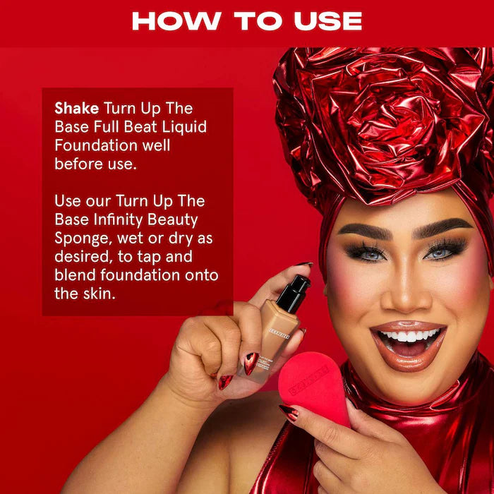 PRE-VENTA - One Size Turn Up the Base Full Beat Waterproof Liquid Foundation
