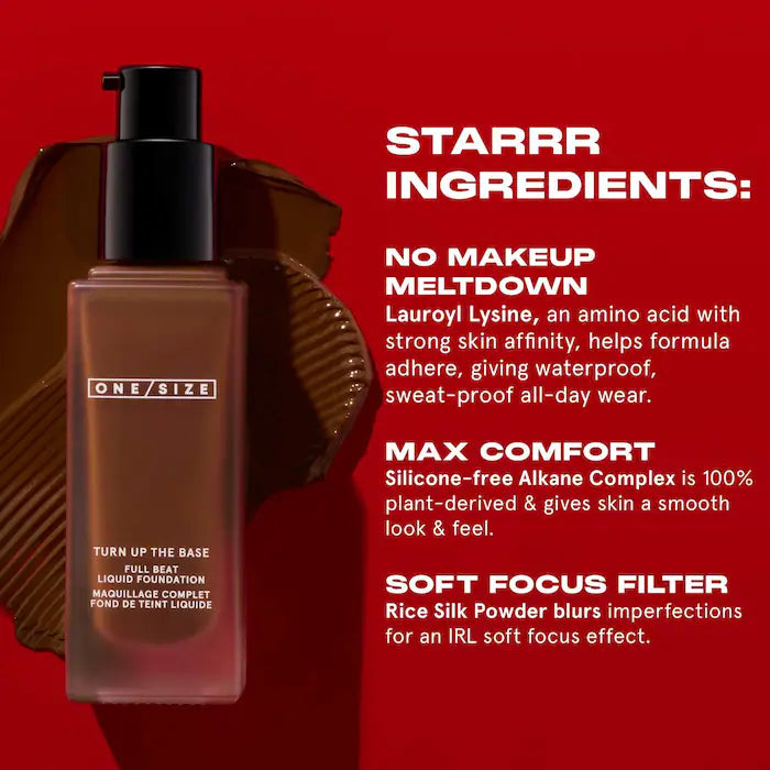 PRE-VENTA - One Size Turn Up the Base Full Beat Waterproof Liquid Foundation