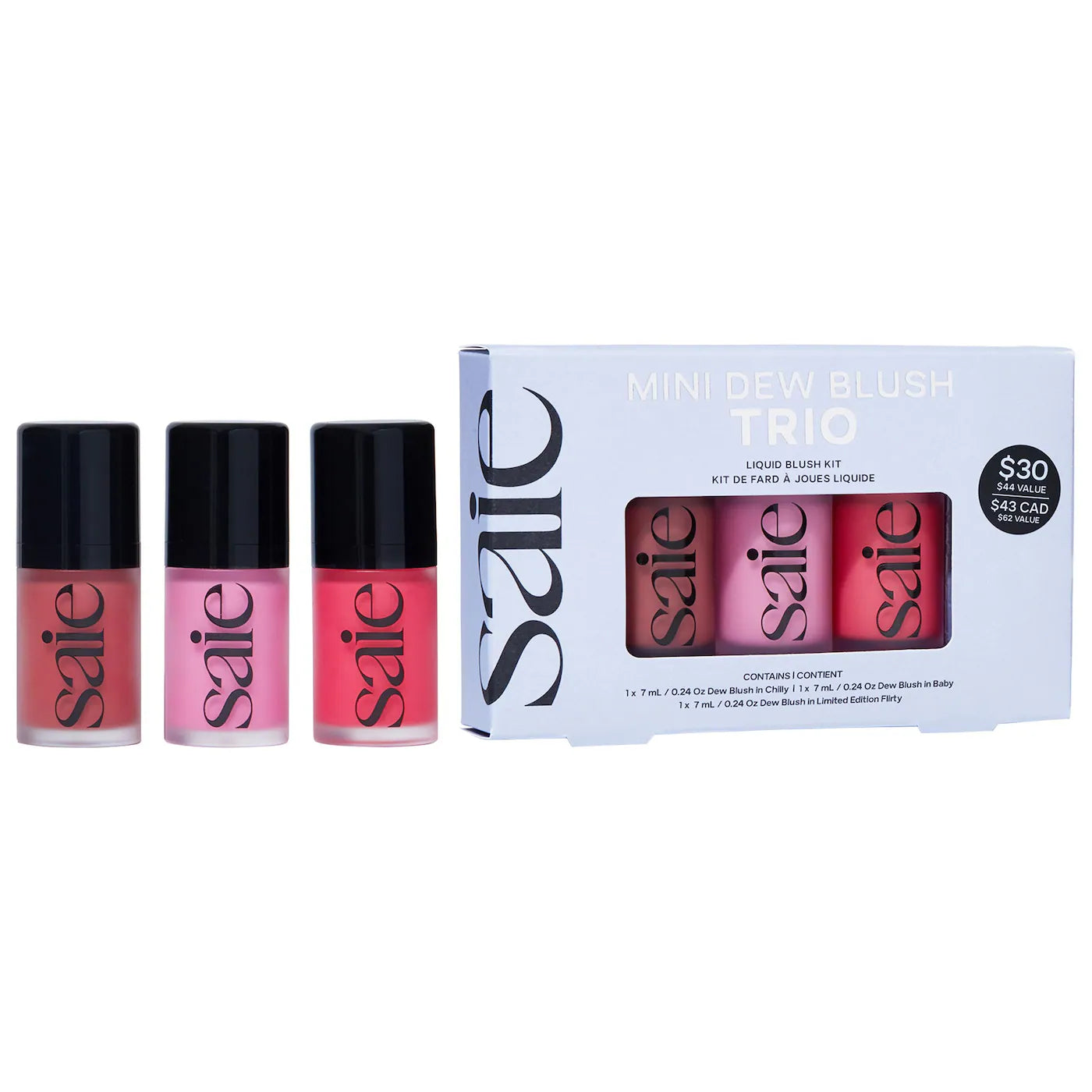 PRE-VENTA - Saie Mini Dew Blush Trio Set