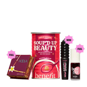 PRE-VENTA - Benefit Soup'd Up Beauty - Benetint, Hoola Bronzer and Mini BADgal BANG! Trio