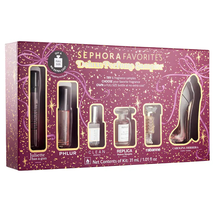 PRE-VENTA - Sephora Favorites Deluxe Mini Perfume Sampler Set with Redeemable Voucher