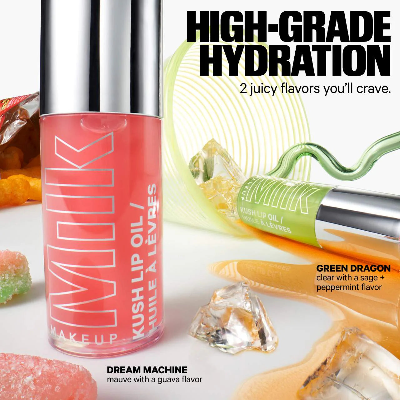 PRE-VENTA - Milk Makeup KUSH Best Buds Hydrating Lip Oil Duo Set