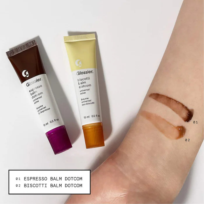 PRE-VENTA - Glossier Limited Edition Biscotti and Espresso Balm Dotcom Duo