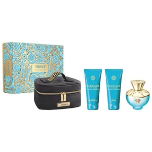 PRE-VENTA - Versace Dylan Turquoise Eau de Toilette Gift Set with Tote