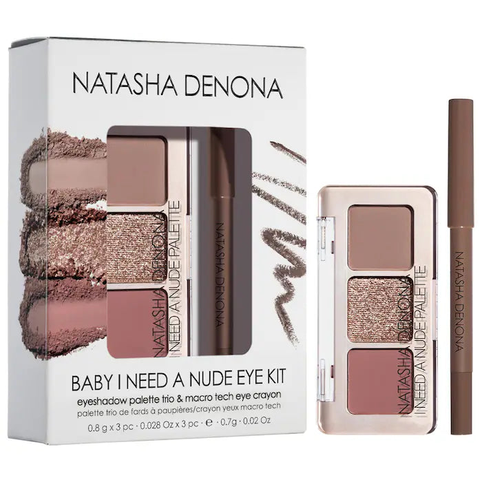 PRE-VENTA - Natasha Denona Mini Baby I Need a Nude Eyeshadow and Eyeliner Kit