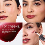 Cargar imagen en el visor de la galería, CLINIQUE - Clinique Pop™ Cheek + Lip Oil Black Honey
