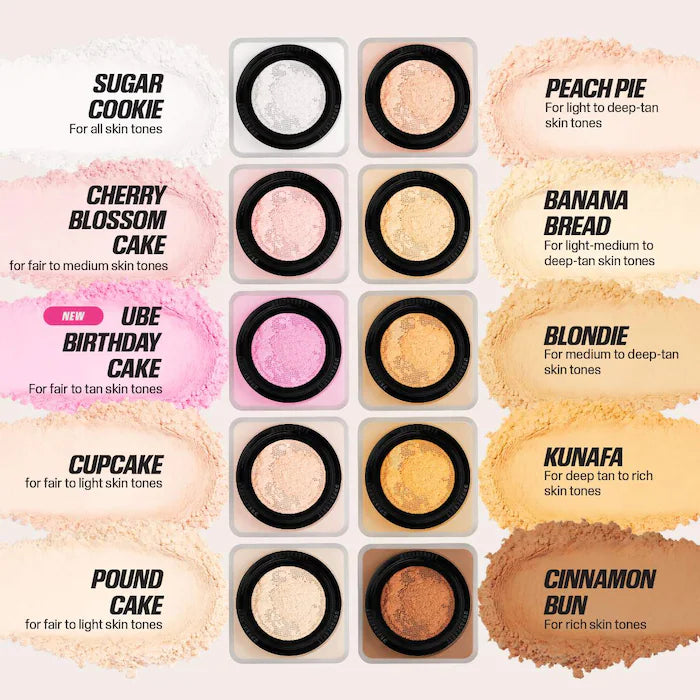 PRE-VENTA - Huda Beauty Easy Bake Blurring Loose Baking & Setting Powder Ube Birthday Cake