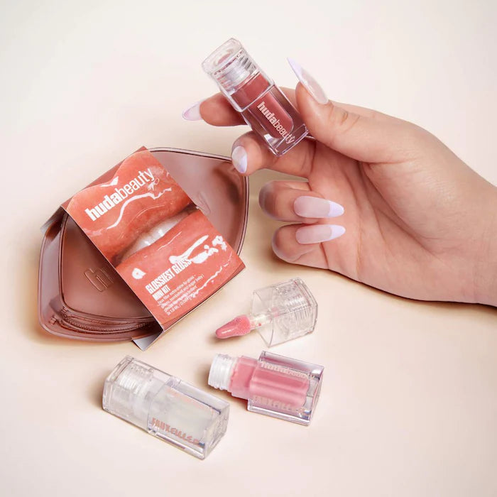 PRE-VENTA - Huda Beauty Mini Glossiest Lip Gloss Set