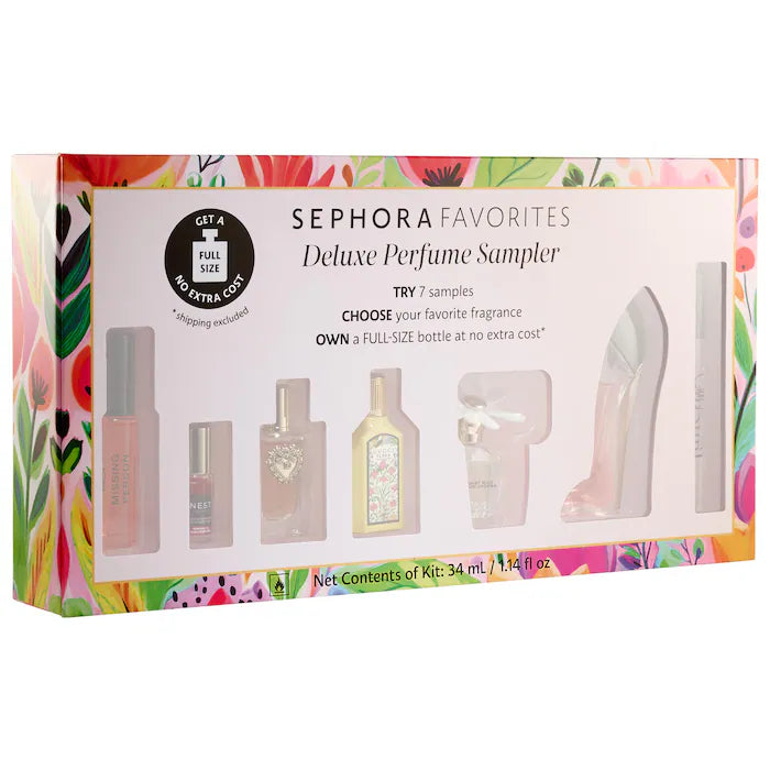 PRE-VENTA - Sephora Favorites  Mini Deluxe Perfume Sampler Set with Redeemable Voucher