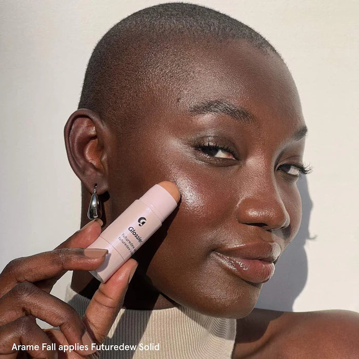 PRE-VENTA - Glossier  Futuredew Solid Oil-Serum Illuminator Dewy Shimmer