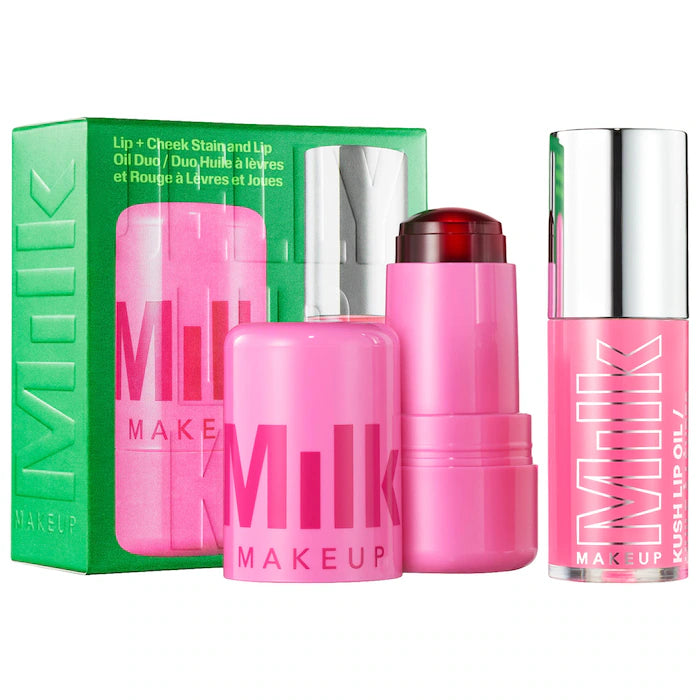PRE-VENTA - Milk Makeup The Jelly Lip Kit: Lip + Cheek Stain & Lip Oil Duo