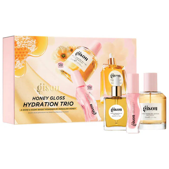 PRE-VENTA - Gisou  Honey Gloss Hydration Trio Set