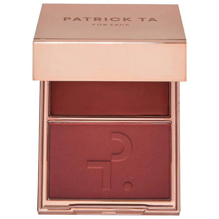 PRE-VENTA - Patrick Ta Major Headlines Double-Take Crème & Powder Blush Duo She Knows Who She Is