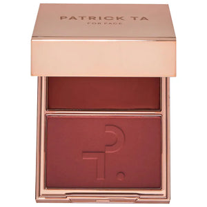 PRE-VENTA - Patrick Ta Major Headlines Double-Take Crème & Powder Blush Duo She Knows Who She Is
