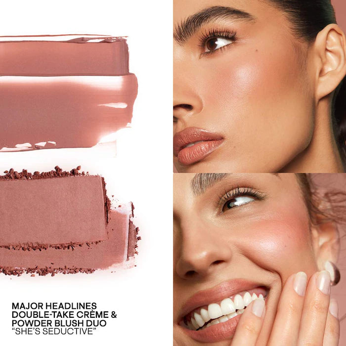 PRE-VENTA - Patrick Ta Major Headlines Double-Take Crème & Powder Blush Duo She's Seductive