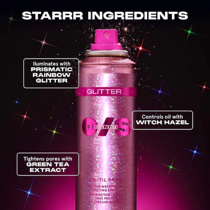 PRE-VENTA - One Size On 'Til Dawn Glitter Waterproof Setting Spray