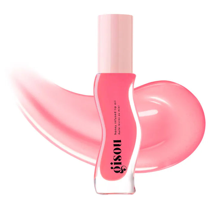 PRE-VENTA - Gisou Honey Infused Hydrating Lip Oil Raspberry Swirl