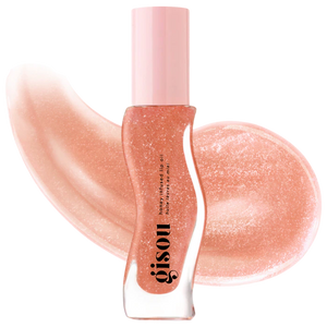 PRE-VENTA - Gisou Honey Infused Hydrating Lip Oil Glazed Plum Shimmer