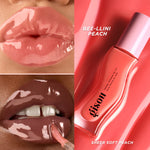 Cargar imagen en el visor de la galería, PRE-VENTA - Gisou Honey Infused Hydrating Lip Oil Bee-llini Peach
