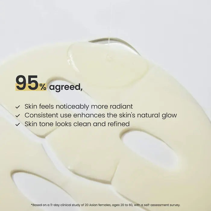 PRE-VENTA - Biodance  Radiant Vita Niacinamide Real Deep Mask - 4 pack for Brightening Dull & Dark Spot Care