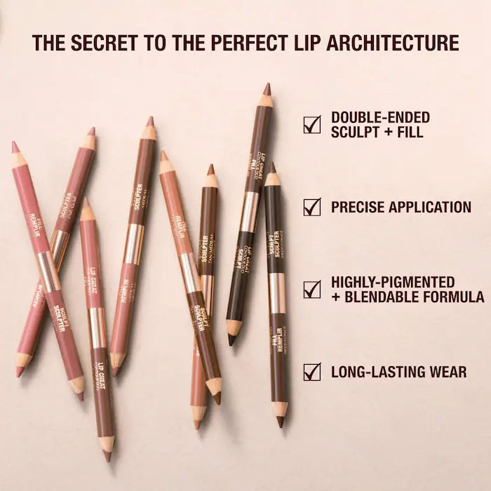 PRE-VENTA - Charlotte Tilbury Super Nudes Lip Cheat Contour Duo Lip Liner