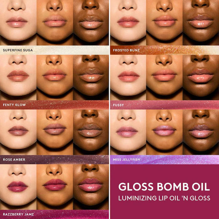 PRE-VENTA - Fenty Beauty Gloss Bomb Oil Luminizing Lip Oil 'N Gloss
