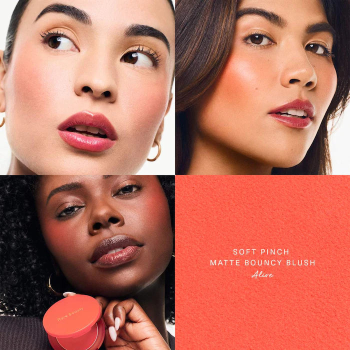 PRE-VENTA - Rare Beauty Soft Pinch Matte Bouncy Blush Alive