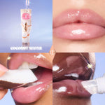 Cargar imagen en el visor de la galería, Charlotte Tilbury - Unreal Lips Healthy Glow Nectar Lip Oil Juicylicious Coconut Water
