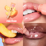 Cargar imagen en el visor de la galería, Charlotte Tilbury - Unreal Lips Healthy Glow Nectar Lip Oil Juicylicious Pure Peach
