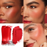 Cargar imagen en el visor de la galería, PRE-VENTA - PATRICK TA  Mini Major Headlines Double-Take Crème &amp; Powder Blush Duo She Left Me On Red
