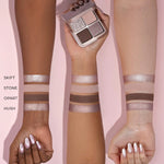 Cargar imagen en el visor de la galería, PRE-VENTA - NATASHA DENONA  Luxe Glam Compact Quad Eyeshadow Palette Cool
