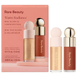 Cargar imagen en el visor de la galería, PRE-VENTA - Rare Beauty Mini Warm Radiance Blush &amp; Luminizer Duo Makeup Gift Set
