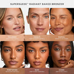Cargar imagen en el visor de la galería, PRE-VENTA - Saie  SuperSuede™ Radiant Talc-Free Baked Powder Bronzer
