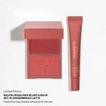 Cargar imagen en el visor de la galería, PRE-VENTA - PATRICK TA Major Headlines Double-Take Crème &amp; Powder Blush Duo &amp; Lip Balm Makeup Gift Set Something Spicy, Gingerbread Latte
