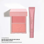 Cargar imagen en el visor de la galería, PRE-VENTA - PATRICK TA Major Headlines Double-Take Crème &amp; Powder Blush Duo &amp; Lip Balm Makeup Gift Set Something Sweet, Vanilla Chai
