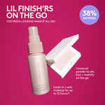 Cargar imagen en el visor de la galería, PRE-VENTA - Fenty Beauty Lil Finish'rs Mini Setting Spray + Blotting Powder Duo Makeup Gift Set
