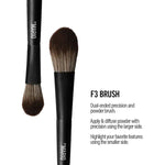 Cargar imagen en el visor de la galería, PRE-VENTA - MAKEUP BY MARIO Mario's Face and Eye Trio Cosmetic Brush Set
