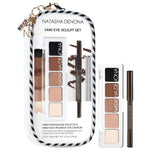 Cargar imagen en el visor de la galería, PRE-VENTA - NATASHA DENONA  Mini Eye Sculpt Eyeshadow Palette &amp; Eye Crayon Pencil Duo Makeup Gift Set
